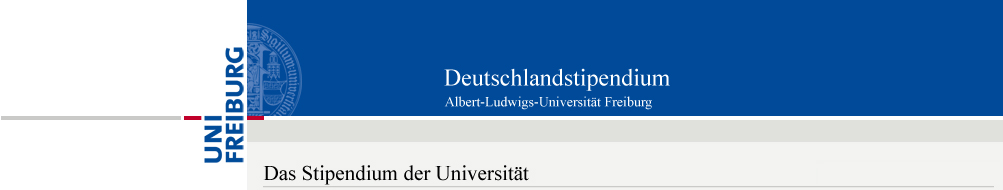 Deutschlandstipendium - Albert-Ludwigs-Universität Freiburg